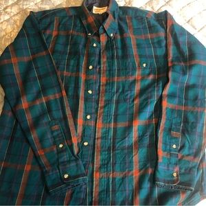 𝅺Men’s vintage Catamount Trail plaid shirt